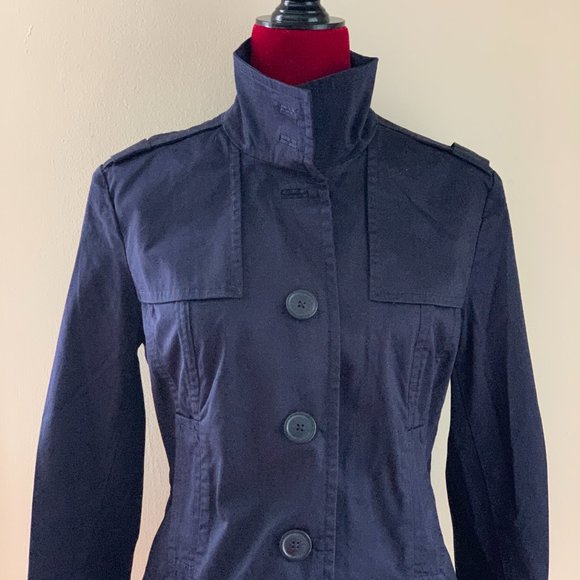 ⭐️HOST PICK⭐️ Talbots Petite Stretch Navy Jacket - Picture 11 of 15